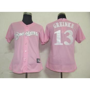 Baltimore Ravens Joe Flacco Pink Women 's Stitched NFL Jersey-36